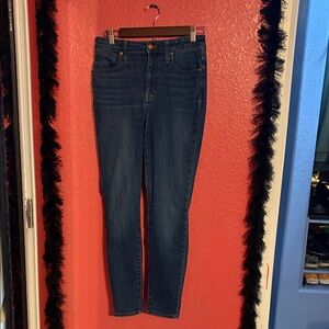 Madewell Dark Blue Skinny Jeans